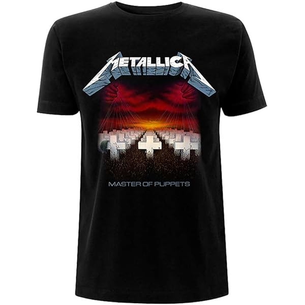 メタリカ MASTER OF PUPPETS Tシャツ バンドTシャツ 公式 メタリカ Tシャツ METALLICA MASTER OF